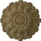 Ekena Millwork Durham Ceiling Medallion (Fits Canopies up to 4 1/4"), 31"OD x 1 1/2"P, Mississippi Mud Crackle CM31DUMMC - alternate 1
